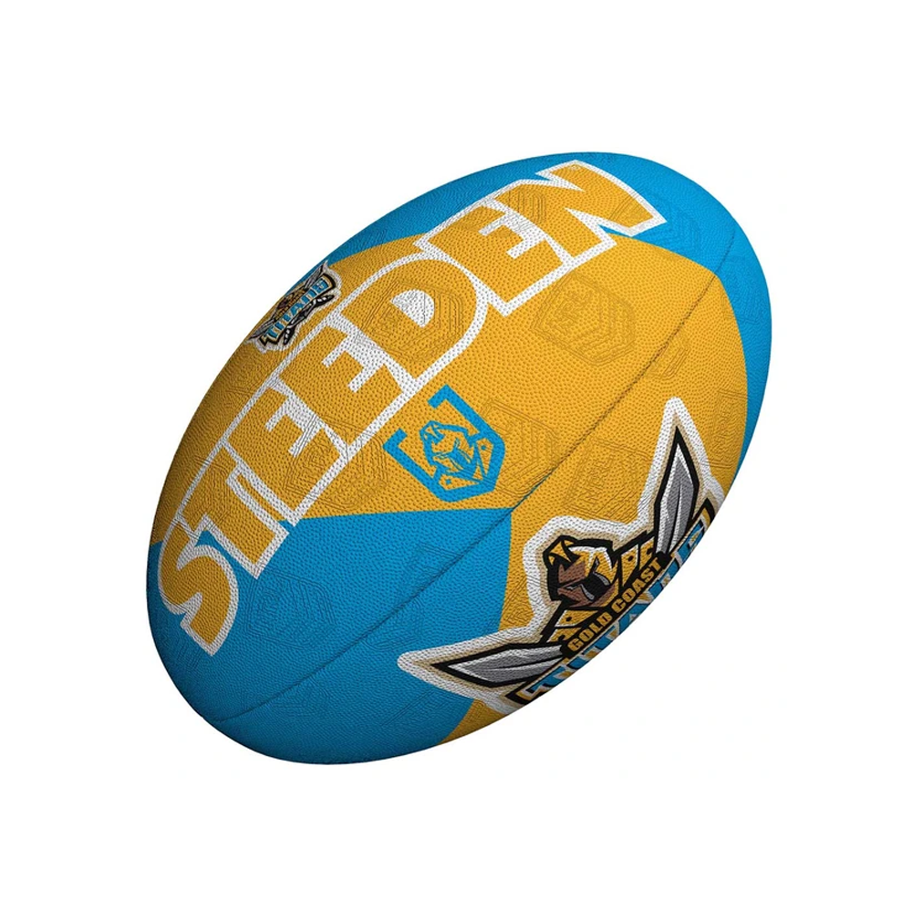 Size 5 NRL Supporter Football Game Size Ball Canterbury Bulldogs 
