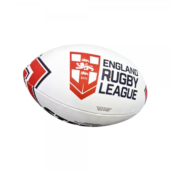 Steeden Classic Trainer Rugby League Training Ball White/Green 