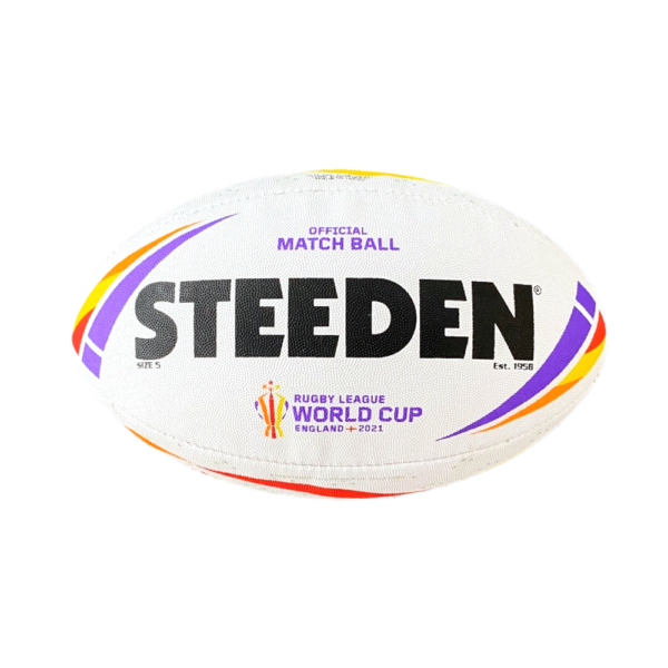 Details about   Neon Purple & Yellow Steeden Rugby League Football Size 5! 