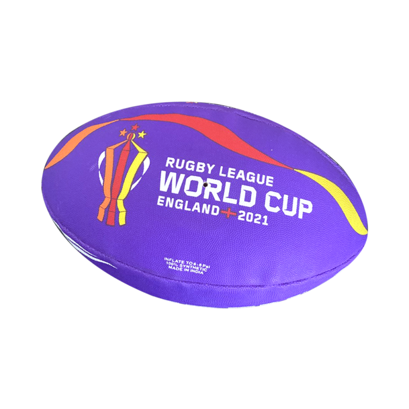 Melbourne Storm NRL Steeden 2021 Rugby League Football Size 5! 